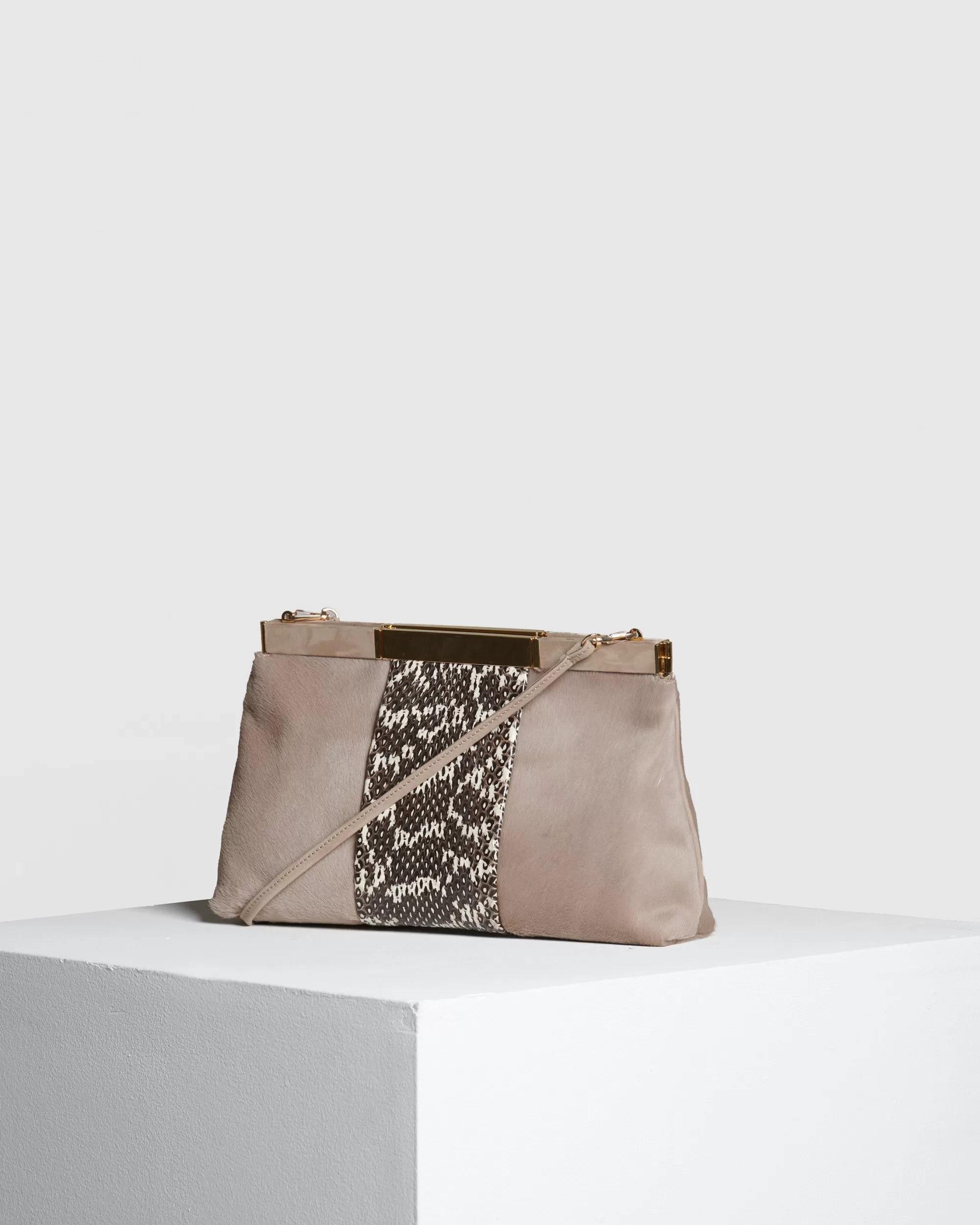 Tramontano Pochette Midi Linea Esagonale | Donna Borse A Spalla & Tracolla